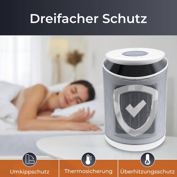 Heizlüfter 2000 Weiß