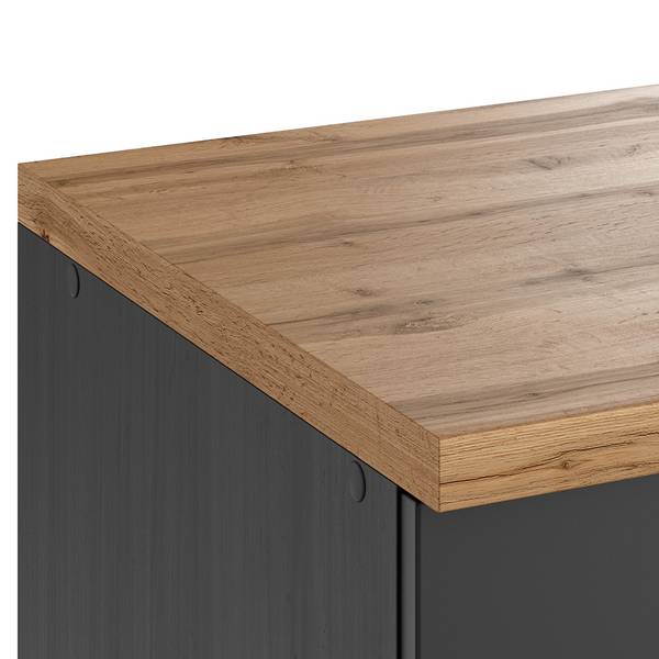 Auszugsunterschrank MONTERREY-03-214 Grau - Holzwerkstoff - 120 x 86 x 60 cm