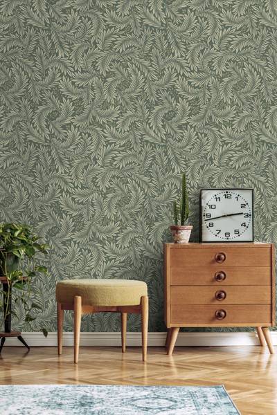 Tapete 131143 Grün - Papier - 50 x 900 x 50 cm