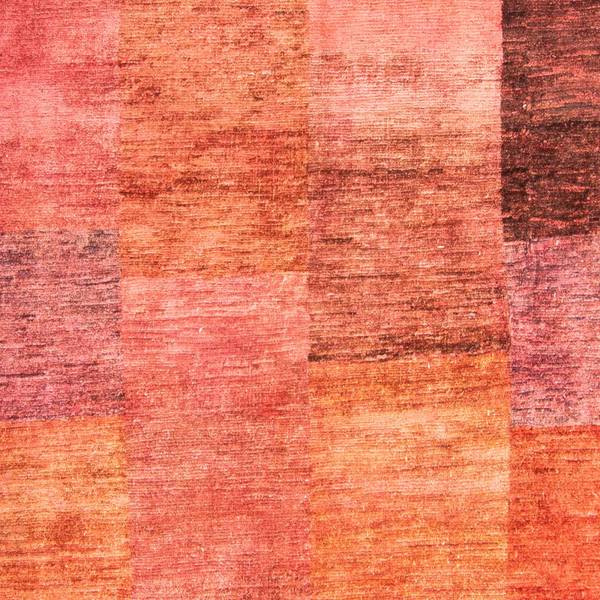 Handgeknüpft Kurzflorteppiche Rot - Wolle - 206 x 1 x 290 cm