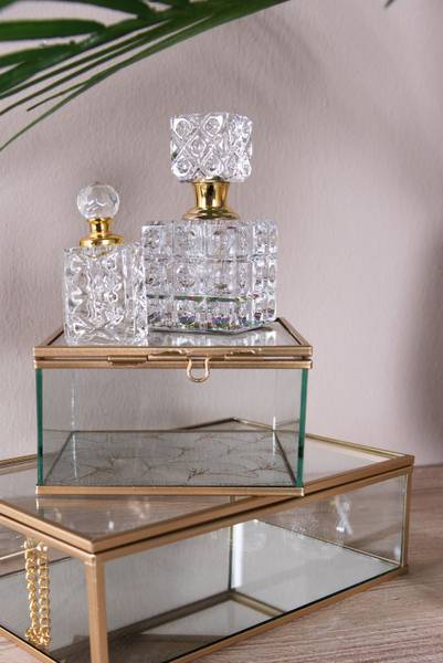Parfumflasche Cosy Maria Glas - 3 x 7 x 3 cm