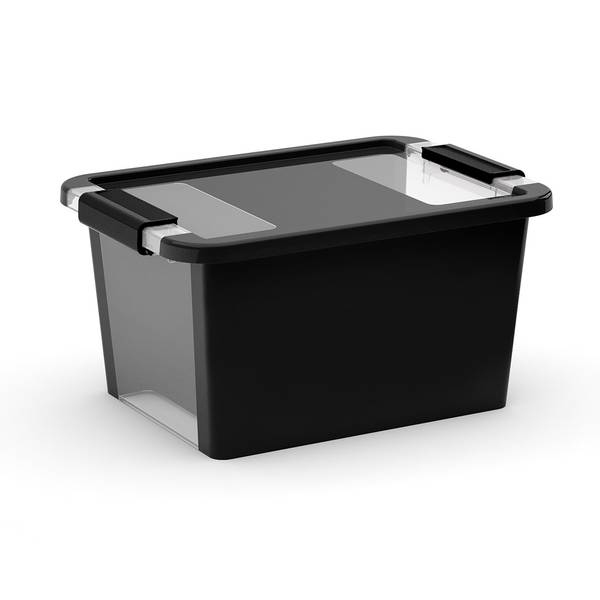 Kunststoffbox Scuba S Schwarz - Kunststoff - 37 x 19 x 26 cm