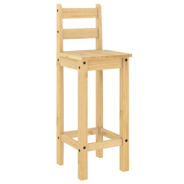 Bar-Set 5er Set XT2380 Braun - Massivholz - 57 x 101 x 112 cm