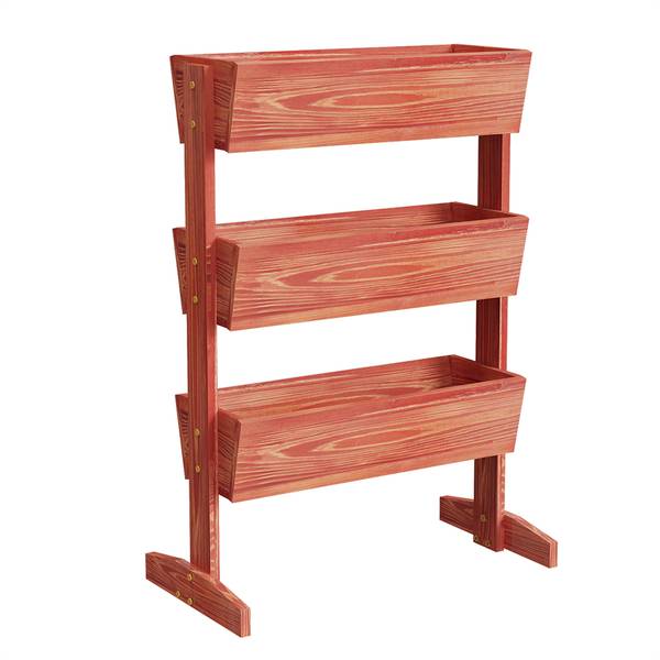 Hochbeet Naturis Braun - Kiefer - 38 x 103 x 65 cm