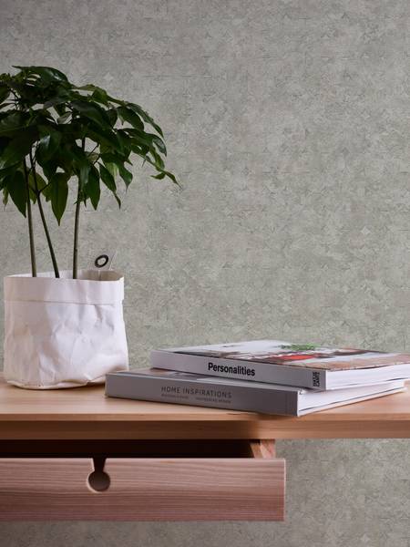 Vliestapete 396564-GU Grau - Kunststoff - 53 x 1 x 1005 cm