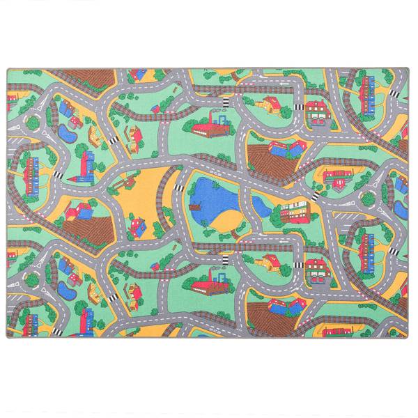 Kinder Spiel Straßenteppich 80 x 160 cm