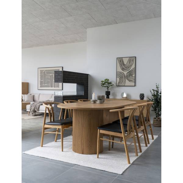Tablett Bruce Beige - Holzwerkstoff - 26 x 3 x 26 cm