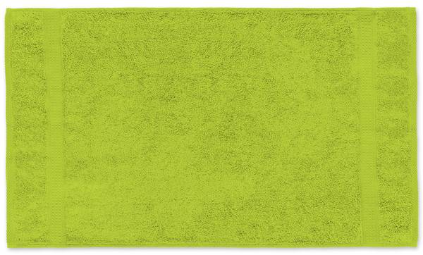 Handtuch grün 50x100 cm Frottee Grün - Frottee - 50 x 1 x 100 cm