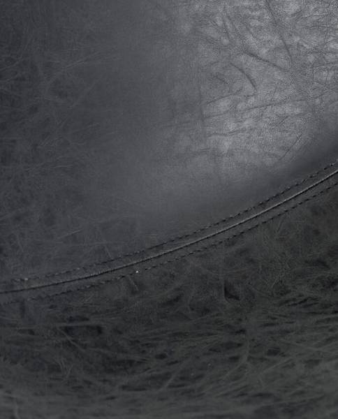 Tabouret de bar HELIO 64 (Lot de 2) Noir - Gris - Métal - 48 x 93 x 47 cm