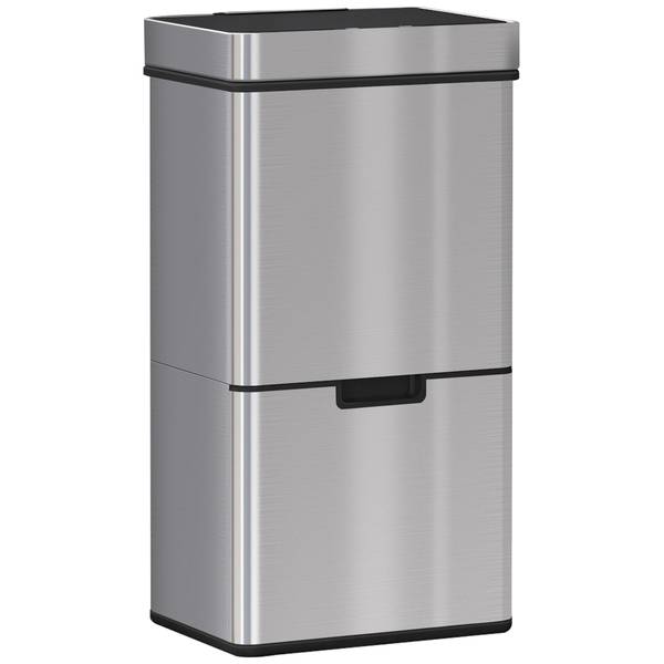 Sensor Mülleimer 851-018 Silber - Metall - 30 x 81 x 42 cm