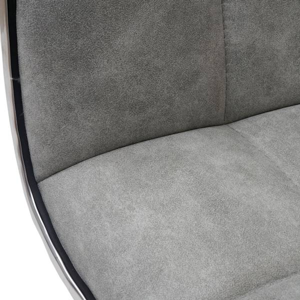 Chaise capitonnée C41 (lot de 2) Imitation béton