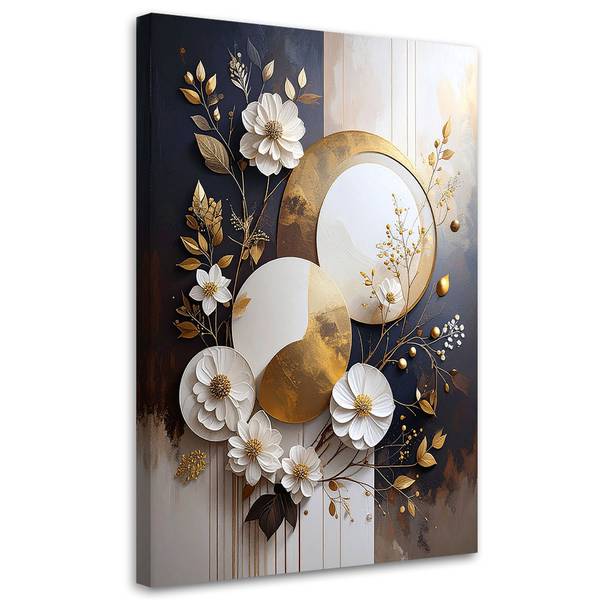 Wandbild Blumen 70 x 100 cm