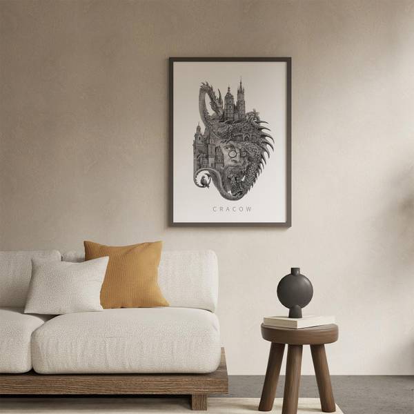 Poster Krakau Lajkonik 30 x 42 cm