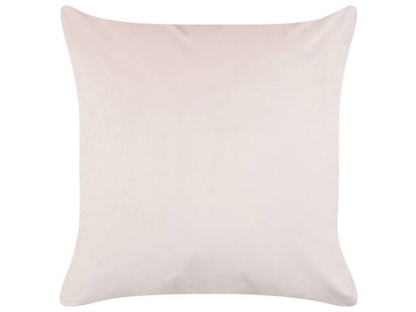 Sierkussen CHRYSANTHEMUM 2-delig blauw - roze - textiel - 45 x 10 x 45 cm