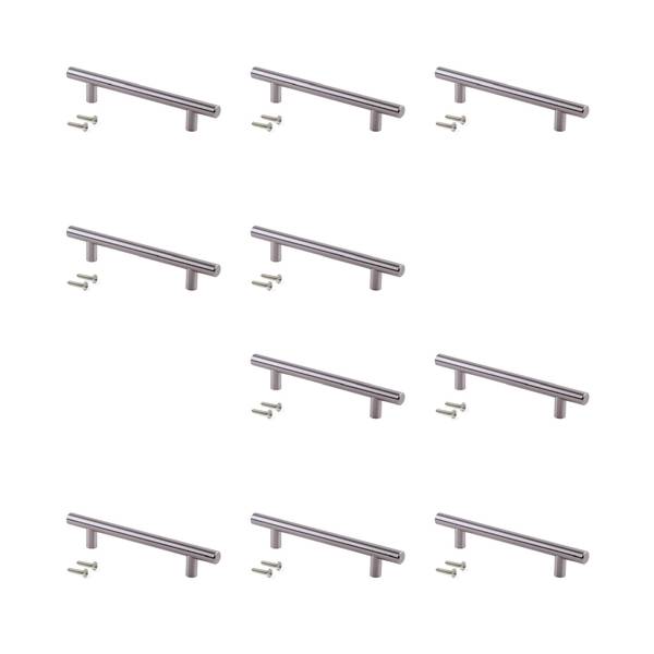 Möbelgriff Orlando 10er-Set Silber - Metall - 1 x 4 x 27 cm