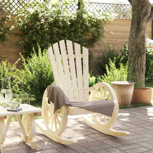 Chaise adirondack de jardin 3032794-1 Marron - Sapin - 62 x 99 x 89 cm