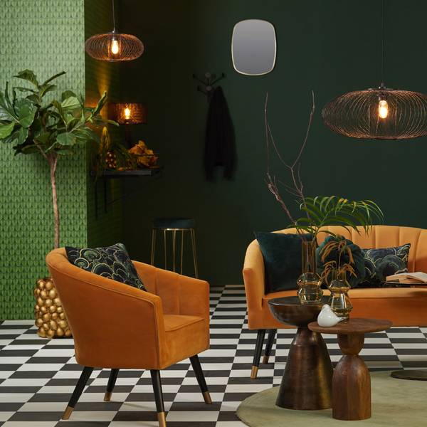 Beistelltisch Torir Braun - Holzwerkstoff - 40 x 50 x 40 cm