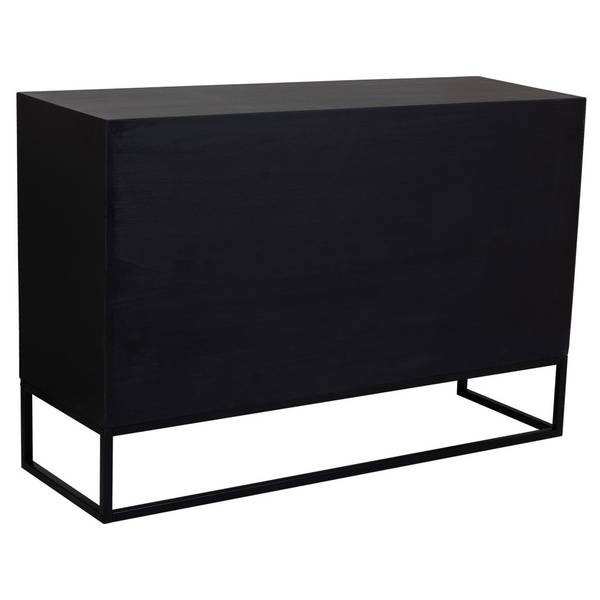 Sideboard Saori Braun - Holzwerkstoff - 120 x 81 x 40 cm