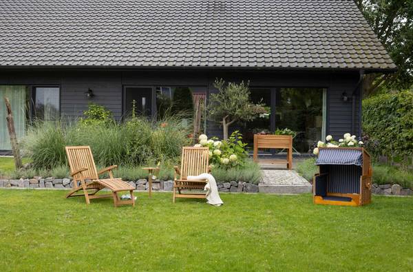 Deckchair Yacht Braun - Teakholz - 170 x 93 x 60 cm