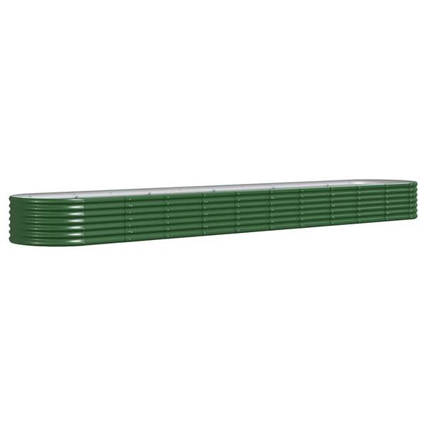 Hochbeet 3012741 Grün - Metall - 440 x 36 x 440 cm
