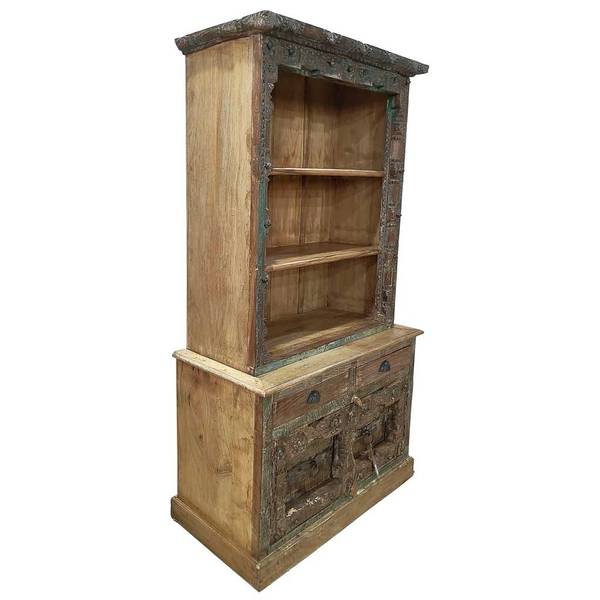 Bücherregal 4523293885 Braun - Massivholz - 112 x 205 x 43 cm