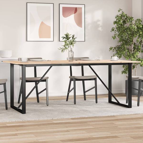 Esstisch 3038412-3 3282679 Braun - Kiefer - 100 x 75 x 200 cm