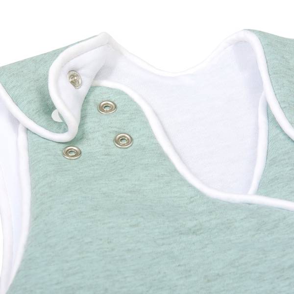 Babyschlafsack Jersey Grün - Textil - 38 x 5 x 60 cm
