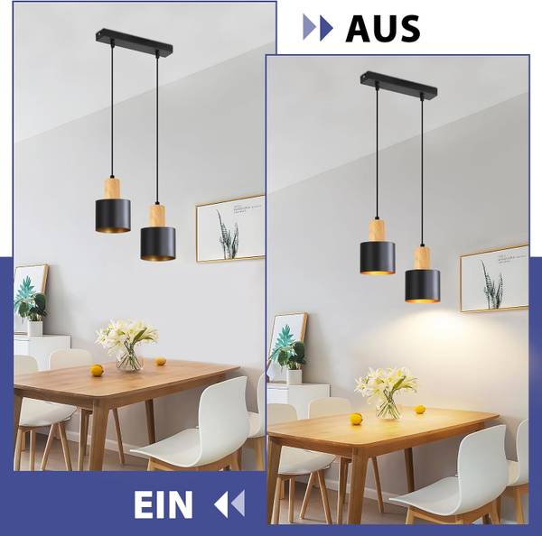 LED Pendelleuchte Cole Ⅲ 30 x 174 x 30 cm