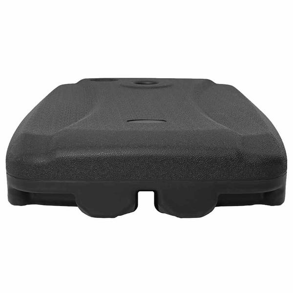 Sonnenschirmständer 43245 Schwarz - Kunststoff - 80 x 15 x 60 cm