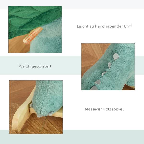 Animal à bascule 330-141GN 30 x 54 x 64 cm