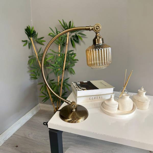 Tischlampe Jerno Messing