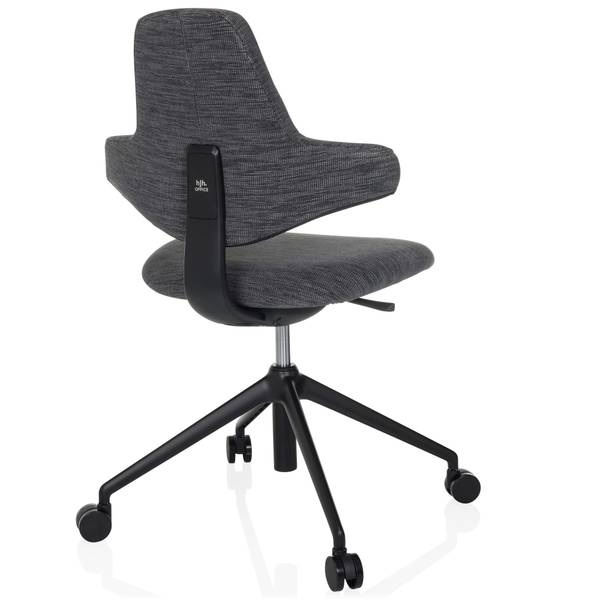 Bürostuhl PALIANO Grau - Polyester - 57 x 97 x 58 cm