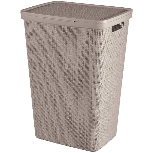 Wäschebox KET-JUTE Beige - Kunststoff - 34 x 60 x 43 cm