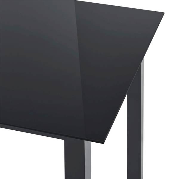 Gartengarnitur Milano 5-teilig Grau - Metall - 80 x 74 x 80 cm