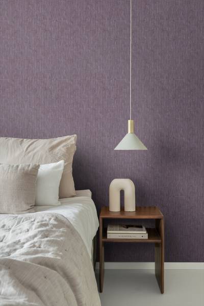 Tapete 131416 Violett - Papier - 50 x 900 x 50 cm