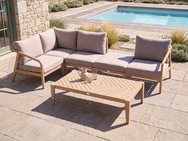 Sitzgruppe RIVELLO 7-tlg 139 x 139 cm