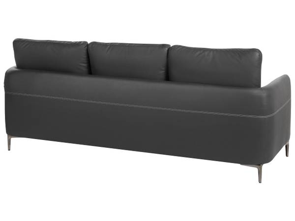 3-Sitzer Sofa CILENS Schwarz - Grau