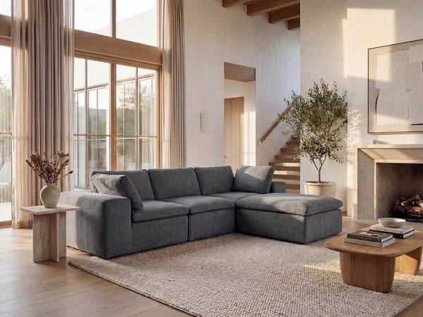 Modulierbares Sofa CORTOLINE Anthrazit