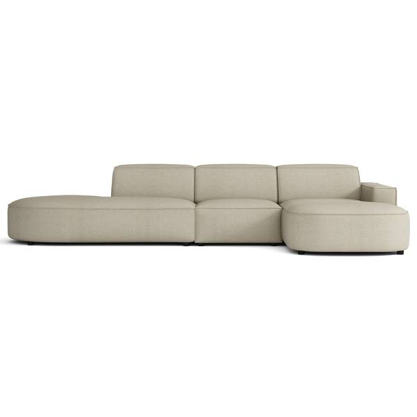 Ecksofa Sallmo Taupe