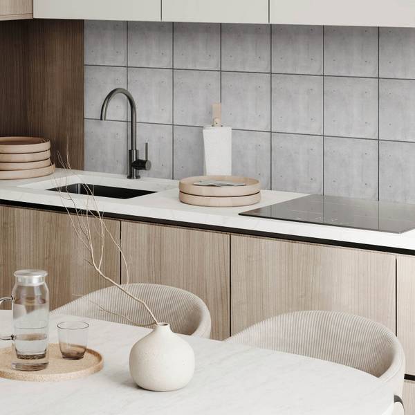 Vinylfliese BetonRoh 20er-Set 20 x 20 cm