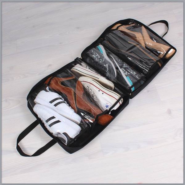 Aufbewahrungstasche 21236 Schwarz - Webstoff - 34 x 15 x 37 cm