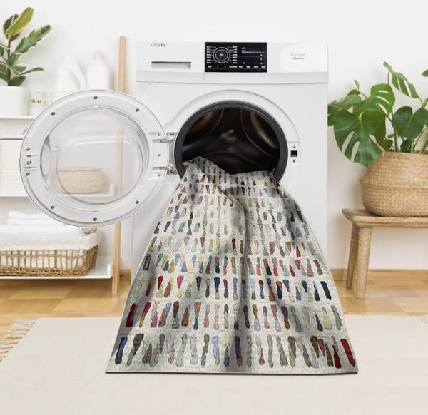 Kurzflorteppich Zola Chenille 150 x 80 cm