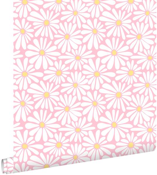Tapete 131813 Pink - Papier - 53 x 1005 x 53 cm