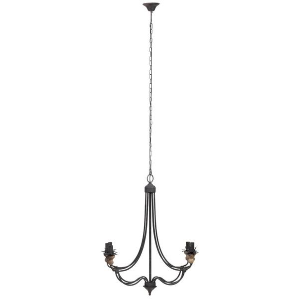 Deckenlampe 4523366633 Schwarz - Metall - 69 x 86 x 69 cm