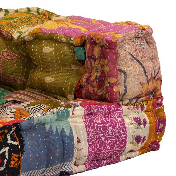 Modularer Pouf 297477-1 Polyester - 140 x 40 x 70 cm
