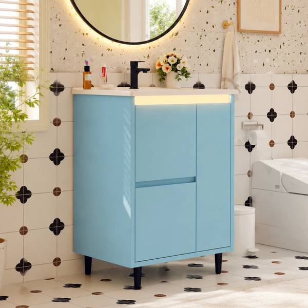 Badezimmerwaschtisch Muses Ⅱ Blau