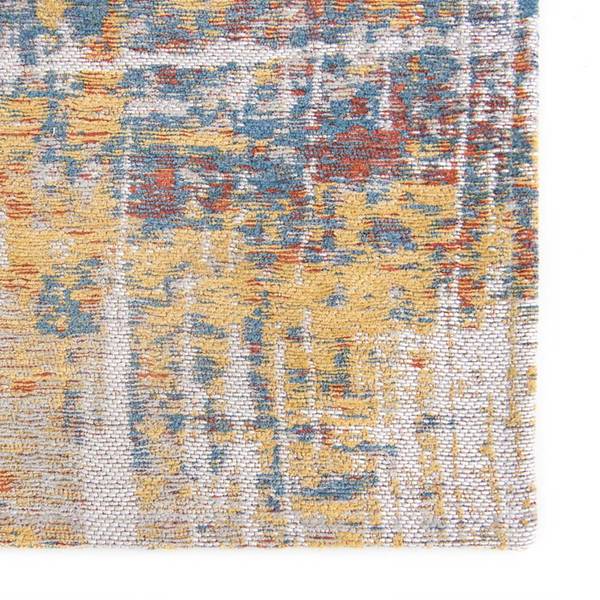 Kurzflorteppich Streaks Montauk Multi Baumwolle / Polyester - 170 x 240 cm