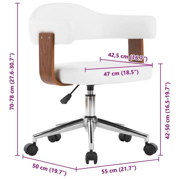 Bürostuhl 3002322 Weiß