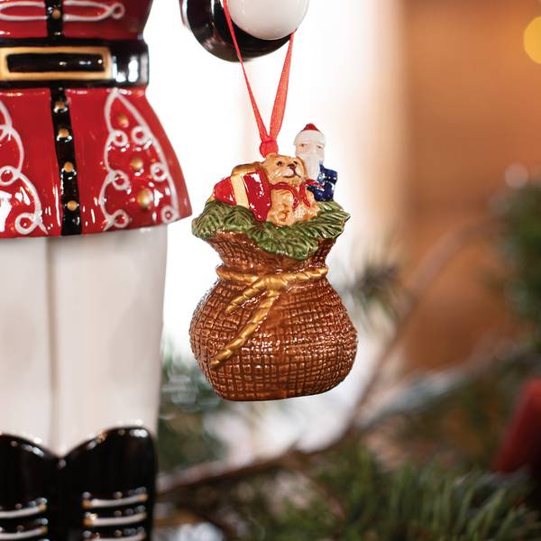 Nussknacker Christmas Toys Memory Porzellan - 13 x 37 x 14 cm