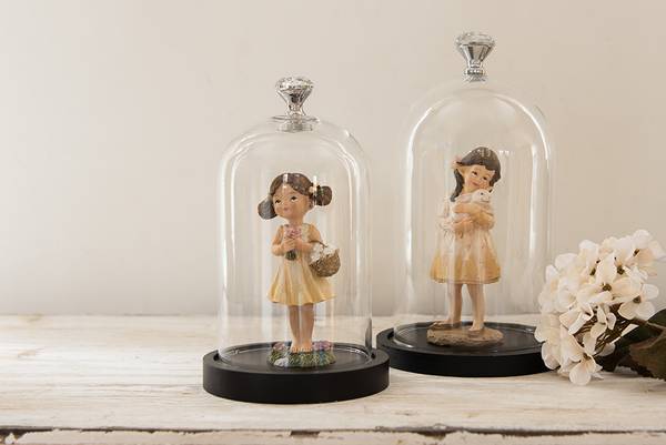 Glocke Nora DAY Glas - 14 x 25 x 14 cm